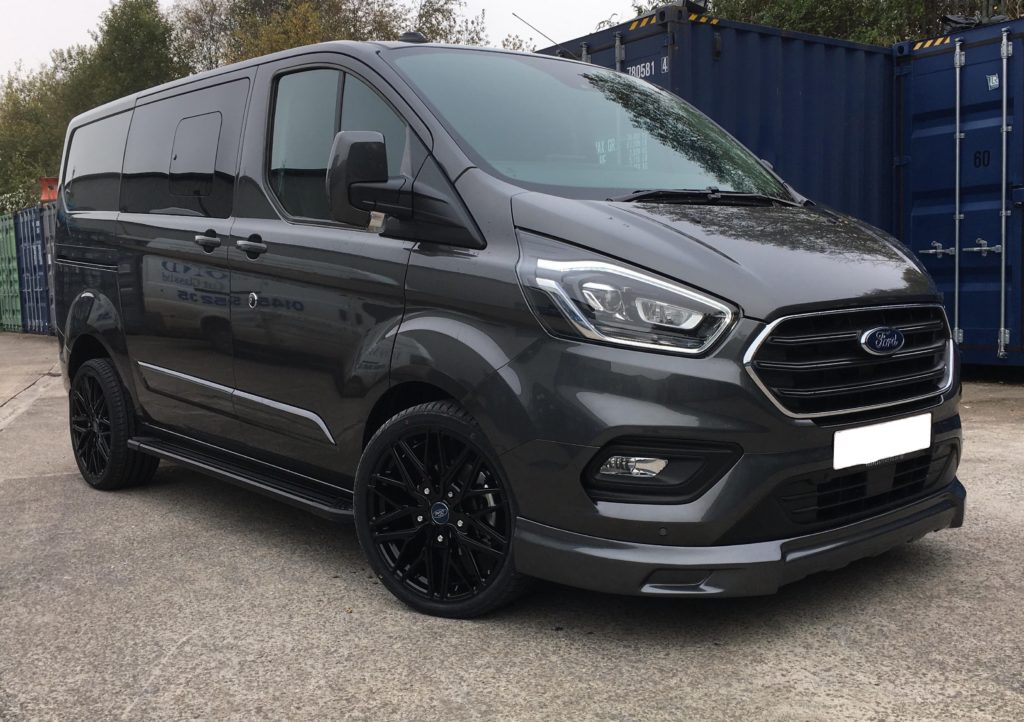 Magnetic Grey Ford Transit Custom 320 L1 SWB DCIV 185ps Auto Q Sport-1-Quadrant Vehicles