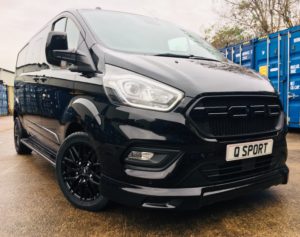 Ford Transit Custom Q Sport with Ford Grille - Front Right -Quadrant Vehicles