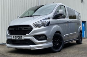 Ford Custom Q Sport Lwb Double Cab -Front Side - by Quadrant Vehicles
