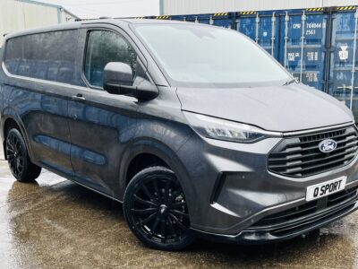 All new Ford Transit Custom Q Sport 2024 Grey - Quadrant Vehicles
