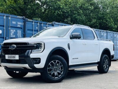 New Ford Ranger Wildtrak White by Quadrant Vehicles
