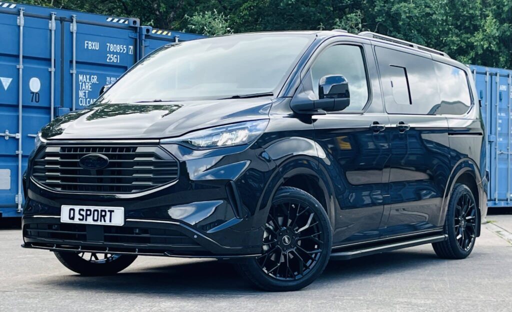 All New 2024 Ford Transit Custom Crew Cab Grey Q Sport -Quadrant Vehicles