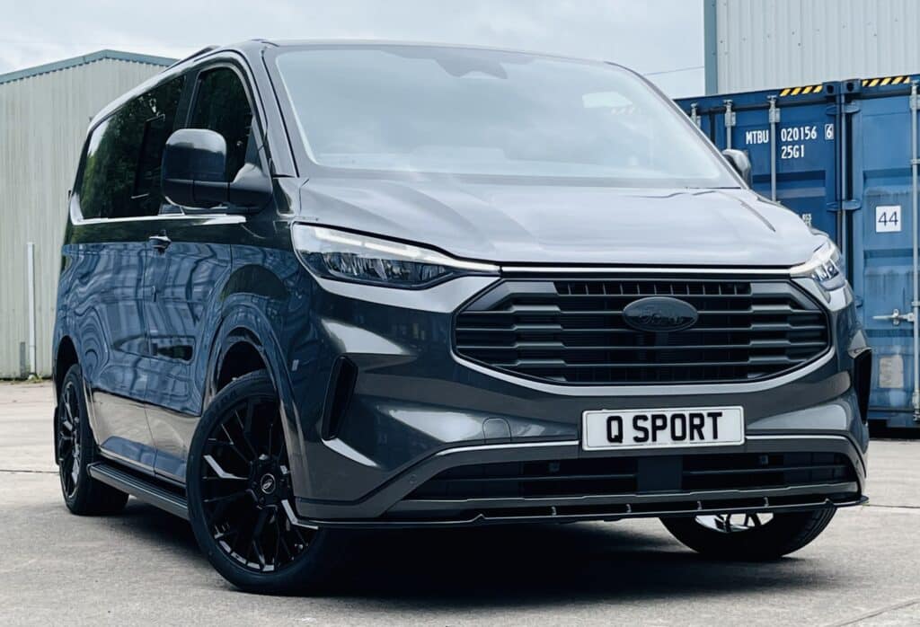 All New 2024 Ford Transit Custom Crew Cab Grey Q Sport -Quadrant Vehicles