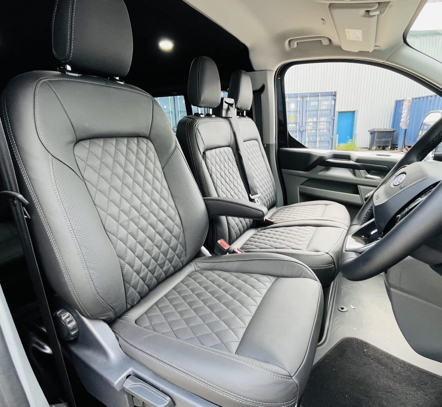 All New 2024 Ford Transit Custom Crew Cab Grey Q Sport -Quadrant Vehicles