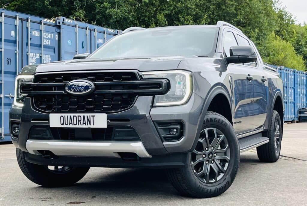 New Ford Ranger Double Cab Wildtrak Auto in Grey by Quadrant Vehicles