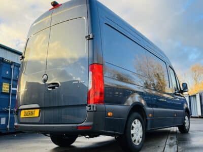 Mercedes Sprinter Back Rear View by Quadrant Vehicles