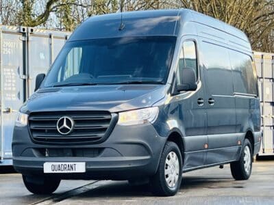 Mercedes Sprinter Front View by Quadrant Vehicles