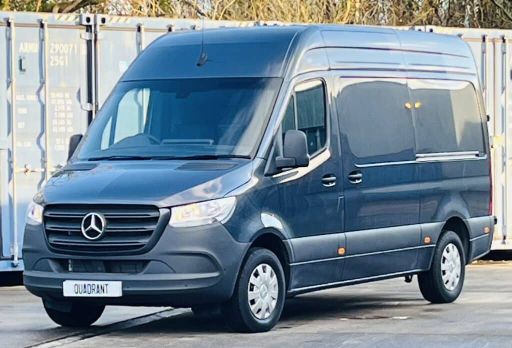 Mercedes Sprinter Front Left Side by Quadrant Vehicles