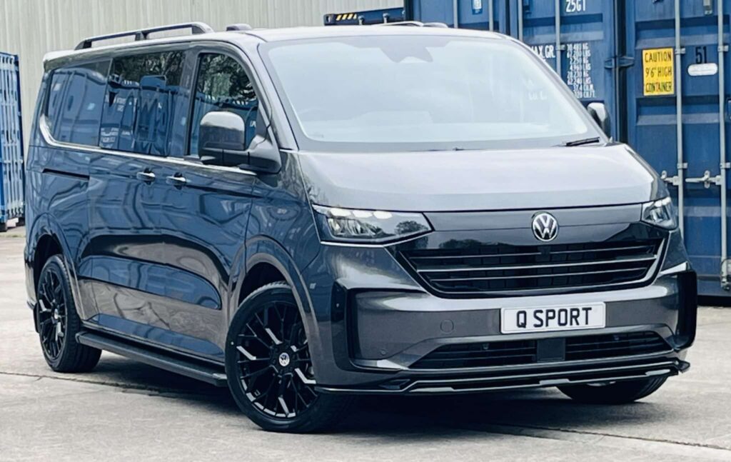 New VW Transporter T7 Lwb 170ps Auto Kombi Q Sport Metallic Graphite Dust – 10 New VW Transporter T7 Lwb 170ps Auto Kombi Q Sport Metallic Graphite Dust