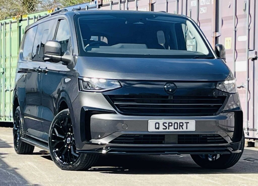 New VW Transporter T7 Lwb 170ps Auto Kombi Q Sport Metallic Graphite Dust – 2 New VW Transporter T7 Lwb 170ps Auto Kombi Q Sport Metallic Graphite Dust