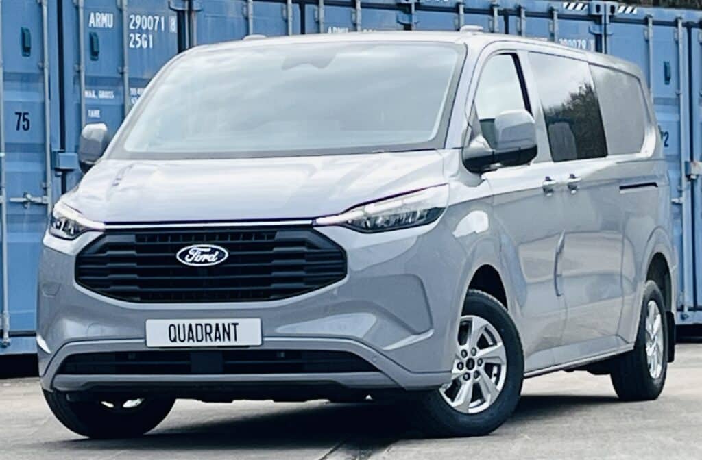 Ford Transit Custom Electric in GREY MATTER