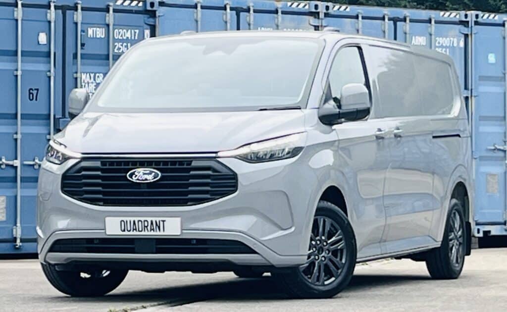 Ford Transit Custom Electric in Grey Matter