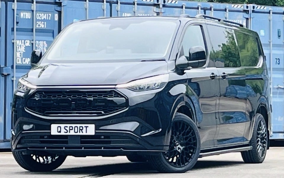 Ford Transit Custom Q Sport in Black by Quadrant Vehicles 4 Ford Transit Custom Q Sport in Black by Quadrant Vehicles