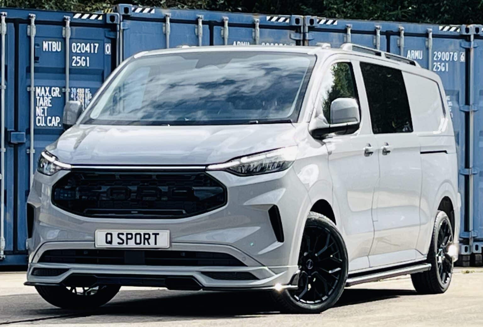 Ford Transit Custom Q Sport in Grey Matter by Quadrant Vehicles 6 Ford Transit Custom Q Sport in Grey Matter by Quadrant Vehicles