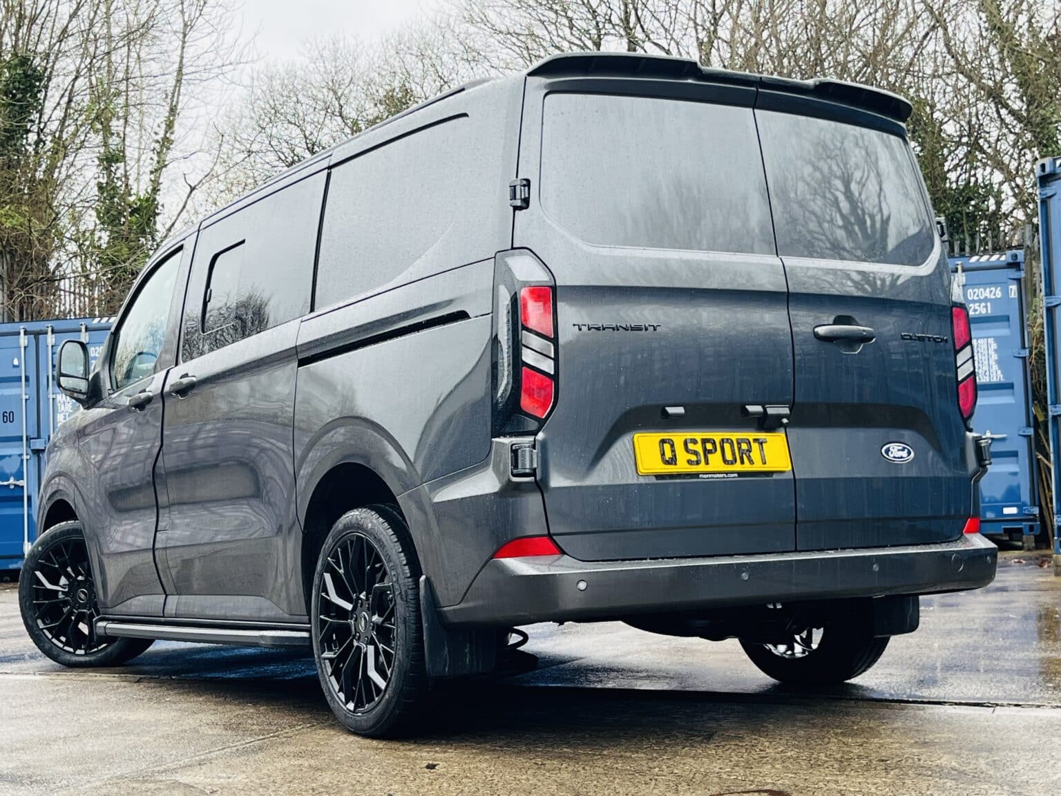 Ford Transit Custom Q Sport in Grey by Quadrant Vehicles 2 Ford Transit Custom Q Sport in Grey by Quadrant Vehicles